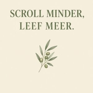 Scroll minder, leef meer · Nederlands